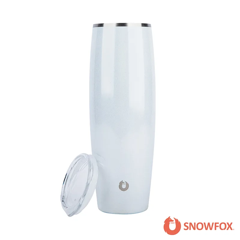 Snowfox 24 oz. Shimmer Finish Vacuum Insulated Beer Tumbler view 2