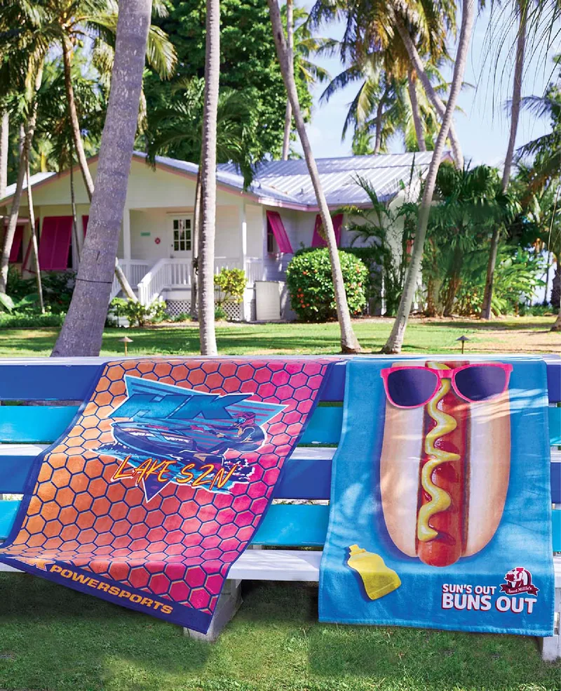 ColorFusion™ Eco Friendly Standard Beach Towel