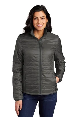 Port Authority® Women's Packable Puffy Jacket view 5
