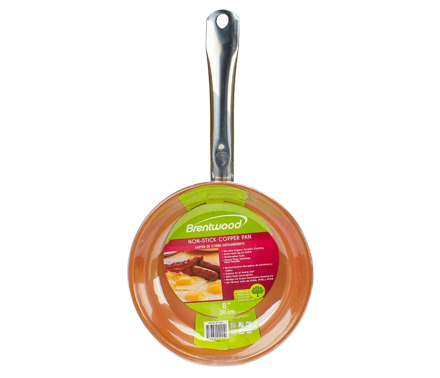 8'' Induction Copper Pan