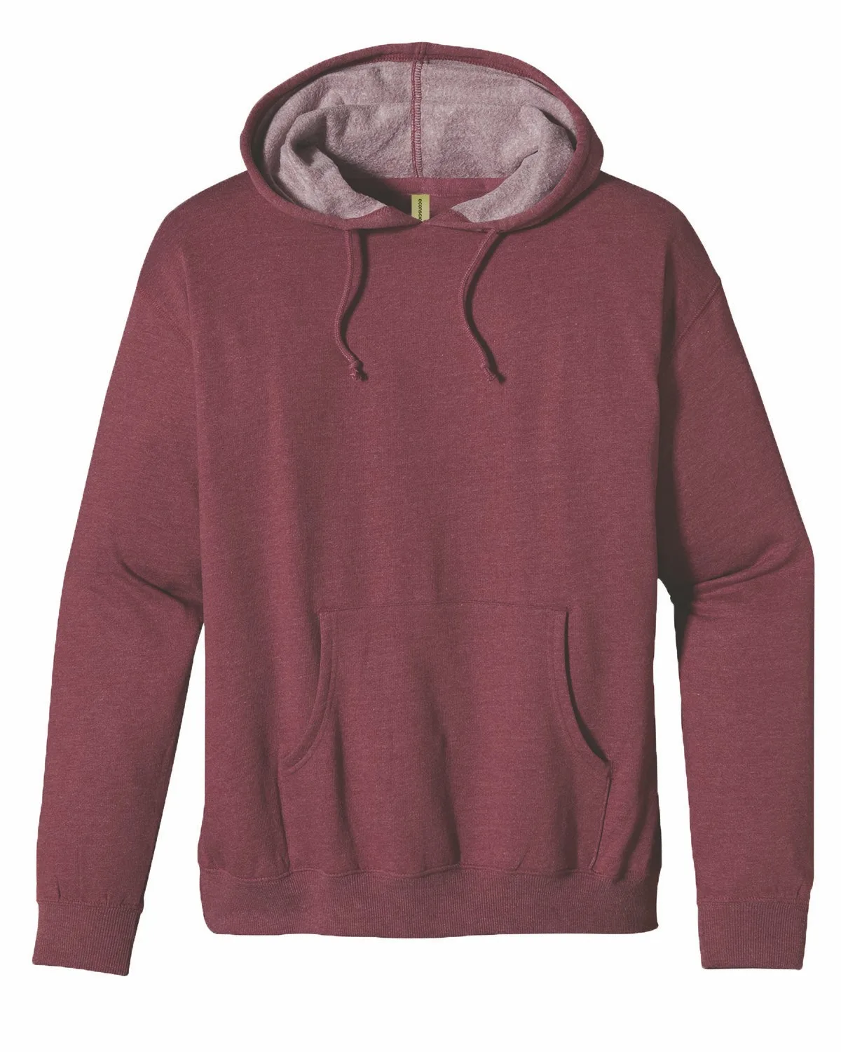 Econscious - Big Accessories Unisex Heathered Fleece Pullover Hooded Sweatshirt