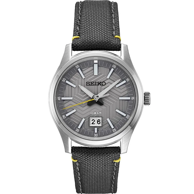 Seiko Watch Essentials Ss Quartz Gray Dial