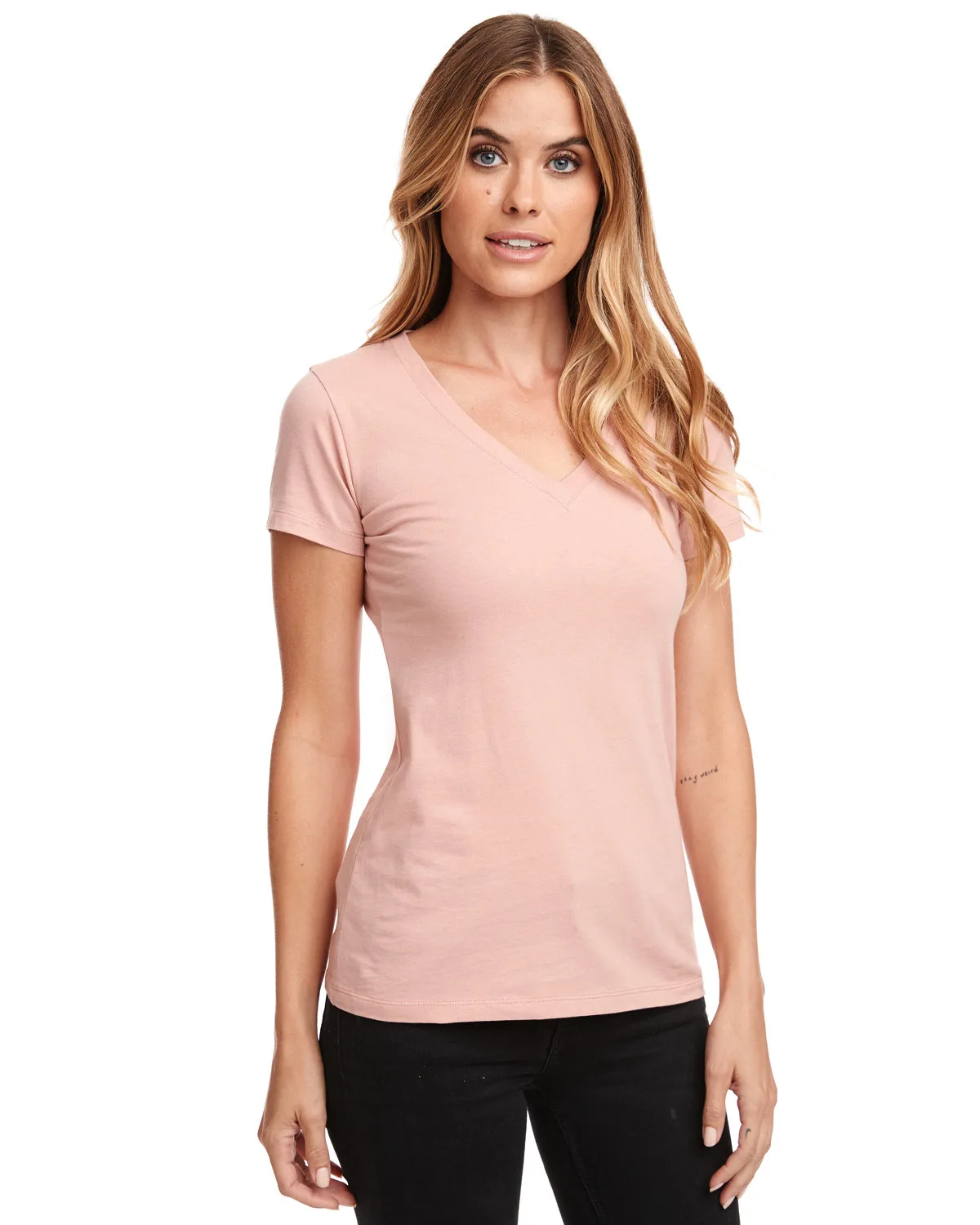 NEXT LEVEL APPAREL Ladies' Ideal V view 7