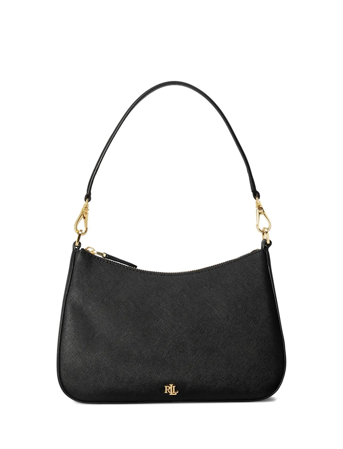 Ralph Lauren Black Danni 26 Medium Shoulder Bag