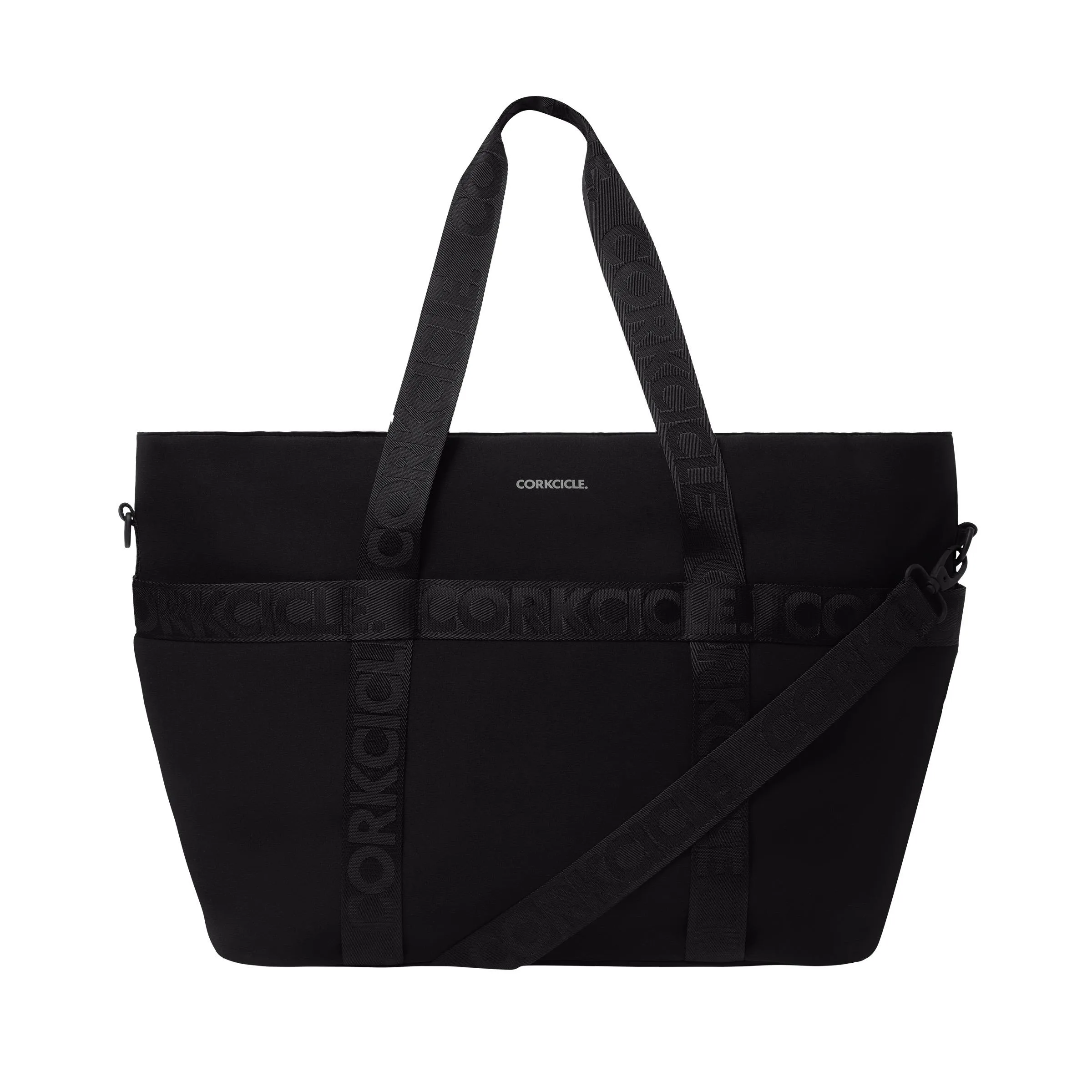 Corkcicle Estelle Tote Bag - Black Neoprene