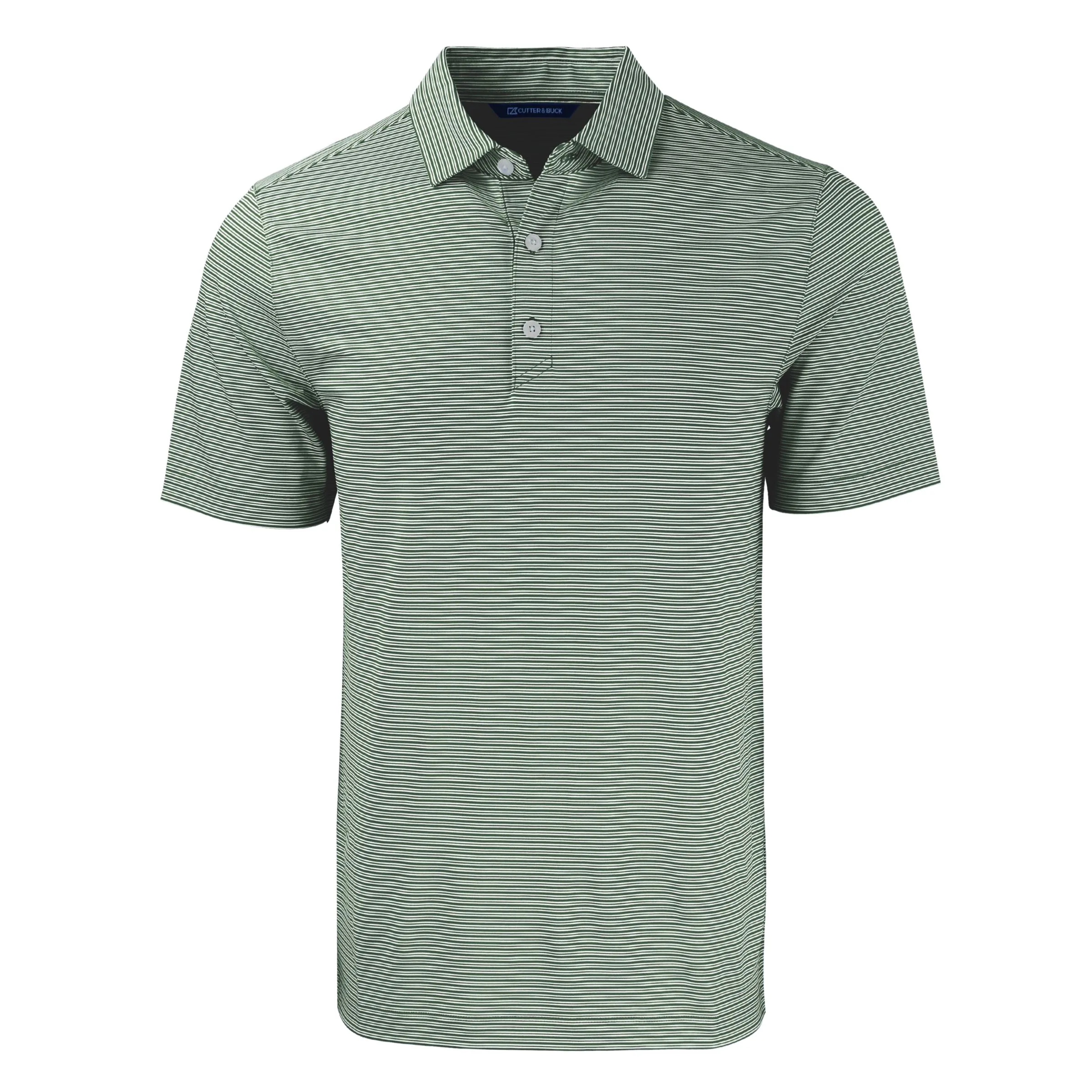 Cutter & Buck Forge Eco Double Stripe Stretch Recycled Mens Polo view 7