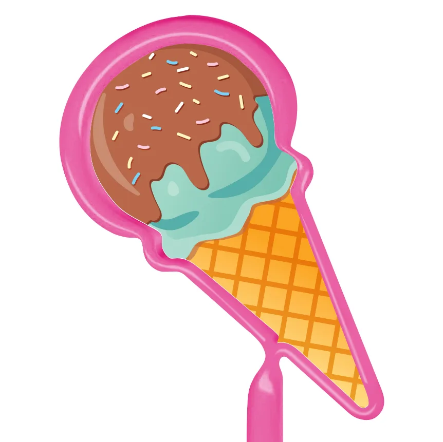 Inkbend Standard Billboard Pens W/ Ice Cream Stock Insert