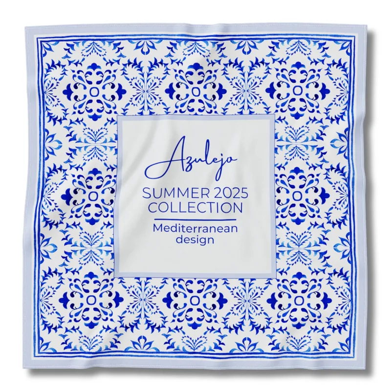 Dye Sublimated Domestically Decorated Bandana (22" x 22")