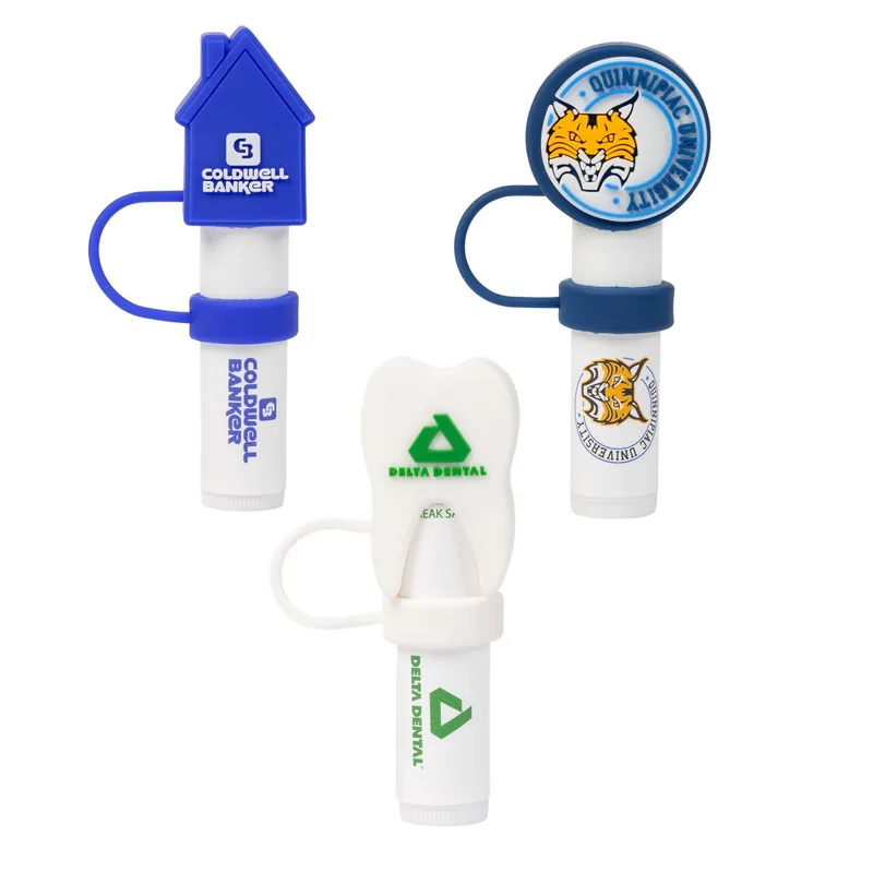Custom 3D Lip Balm Topper w/SPF 15 Lip Balm