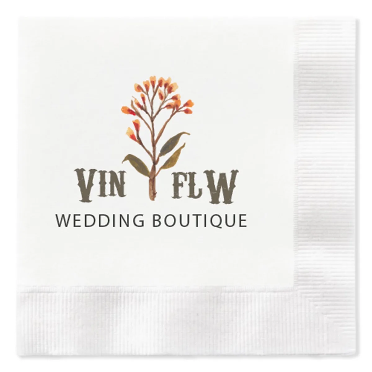 Full Color 3 Ply Premium Coined Beverage Napkins view 2