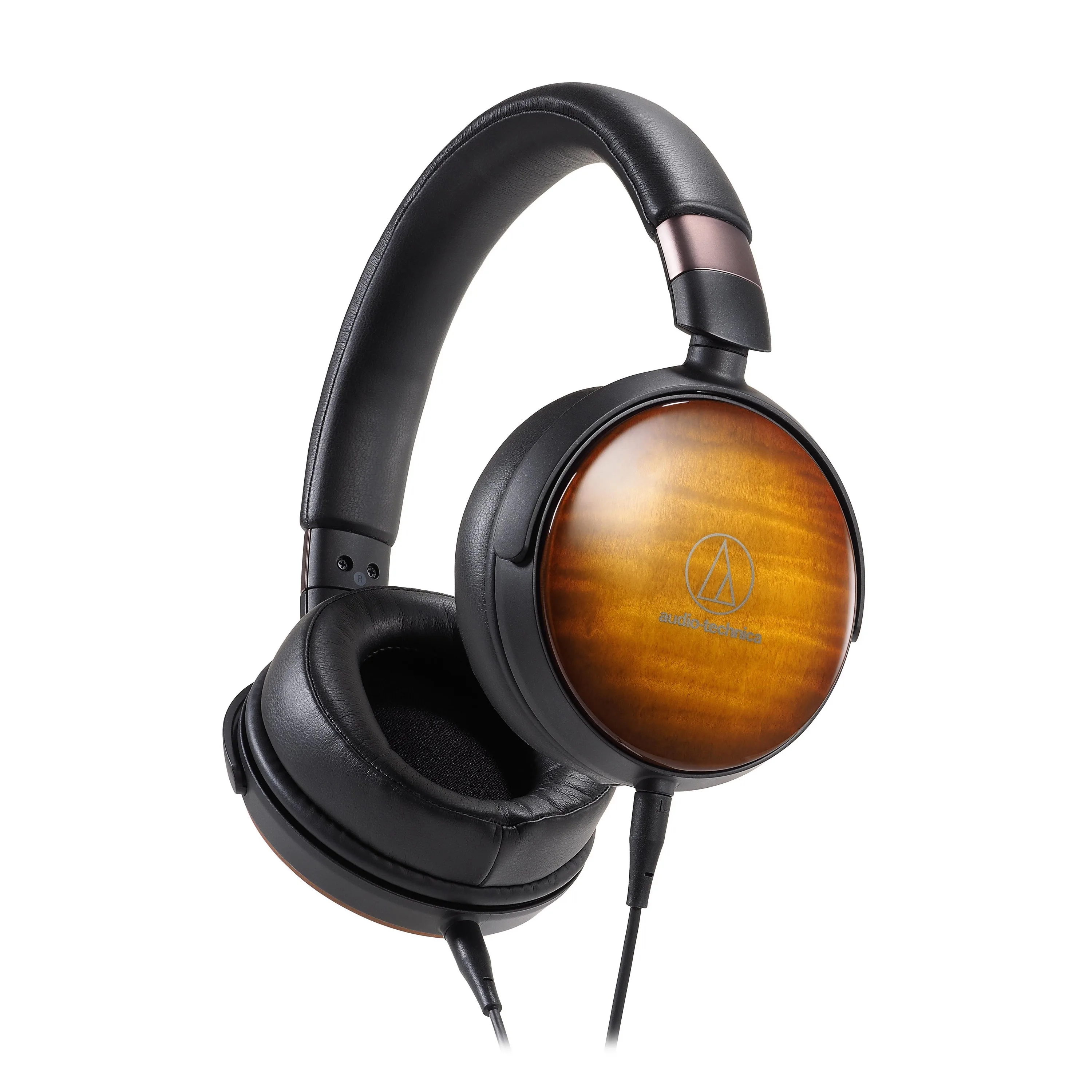 Audio-Technica Hi-Res Over-Ear Headphones - Flame Maple