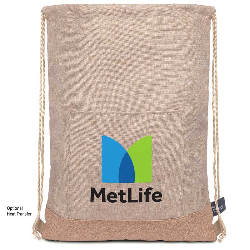 Khaki Beige Logo Front