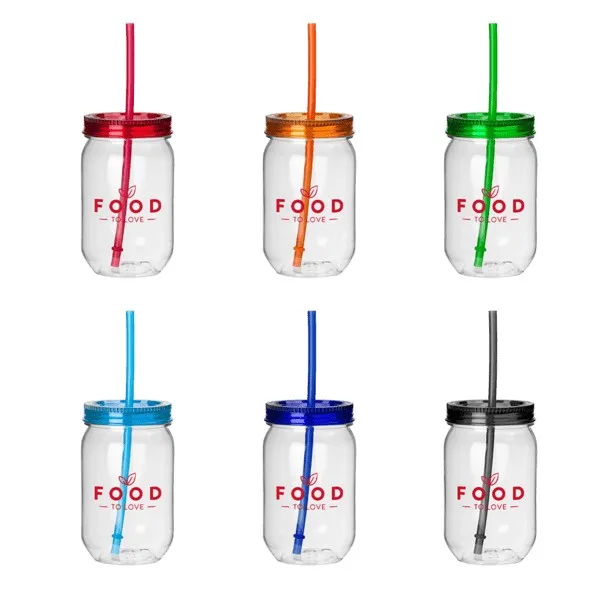 Fiesta Mason Jar Tumbler - 22 Oz. view 2