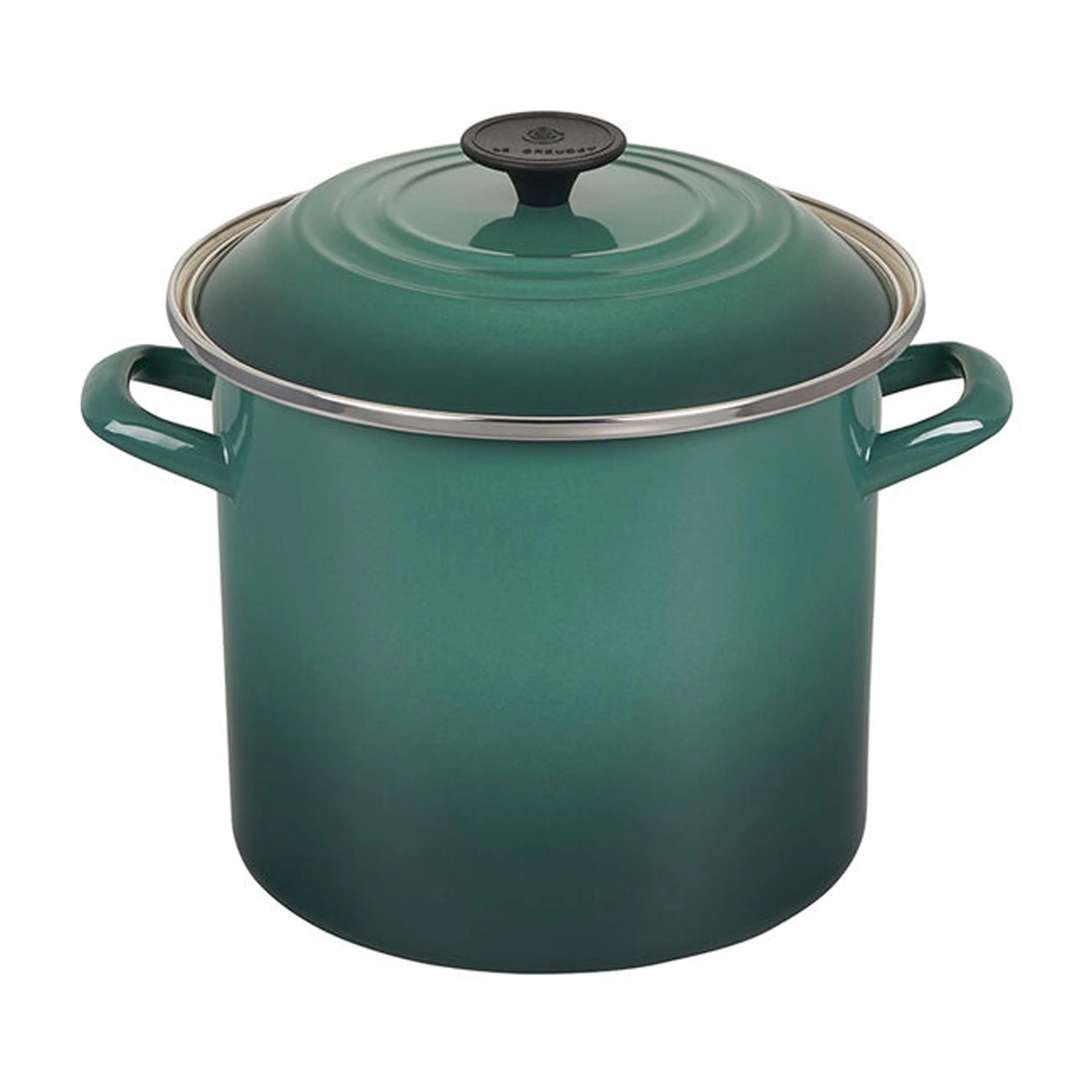 Le Creuset 8 Qt. Enamel Artichaut Steel Covered Stockpot