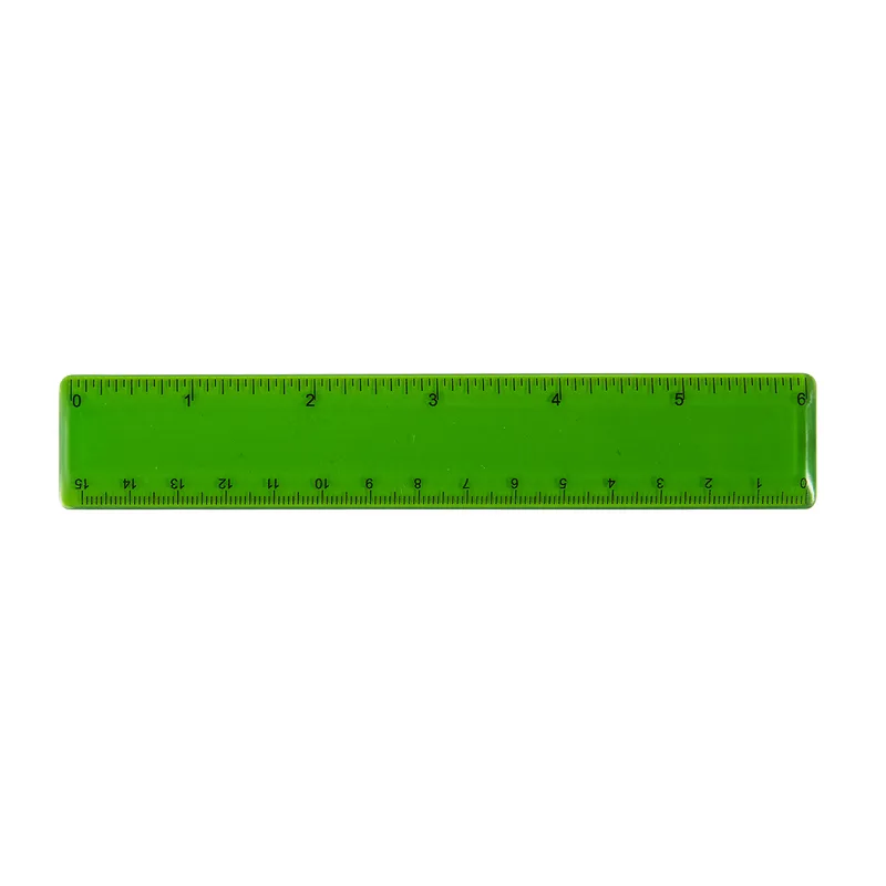 6" Plastic Ruler view 2