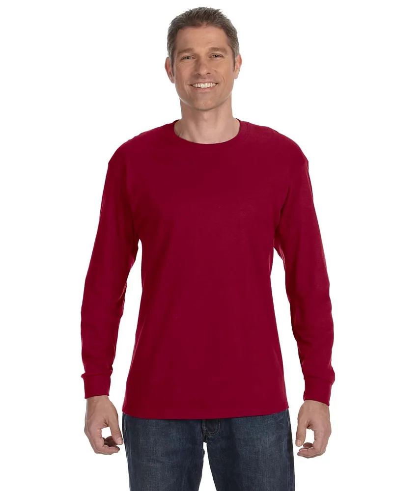 Gildan Adult Heavy Cotton™ Long-Sleeve T-Shirt view 3