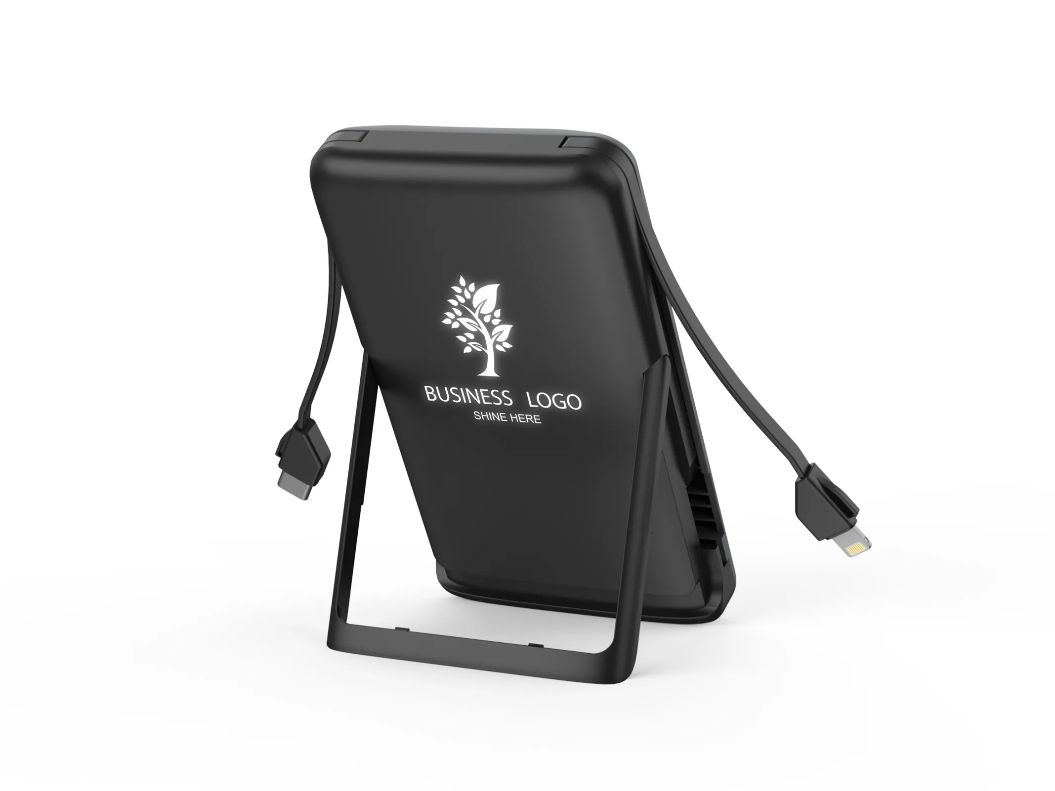 Avalon, 5-In-1 Light Up MagSafe Power Bank with Apple & Samsung Watch Charging Compatibility view 5