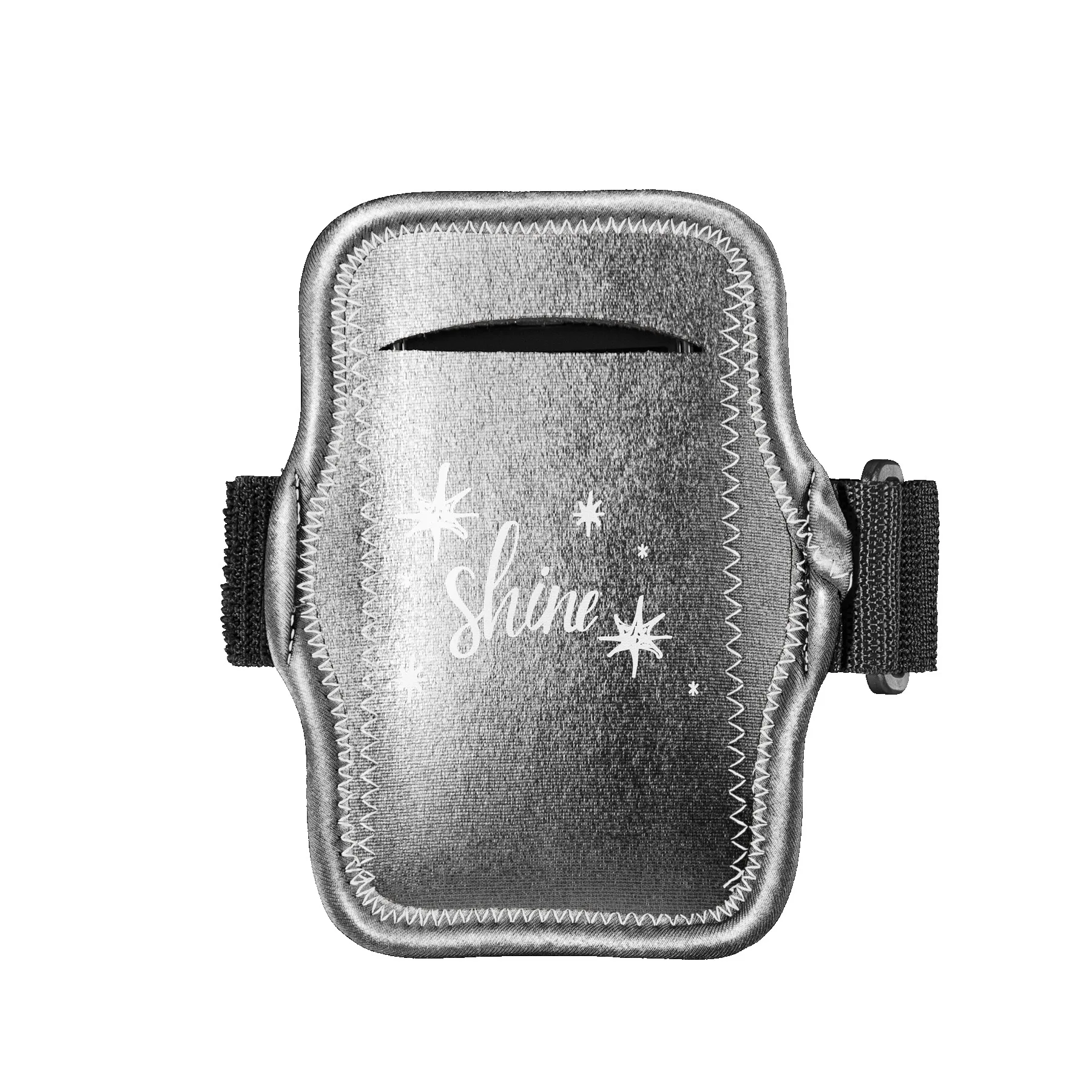 Metallic Silver/Black