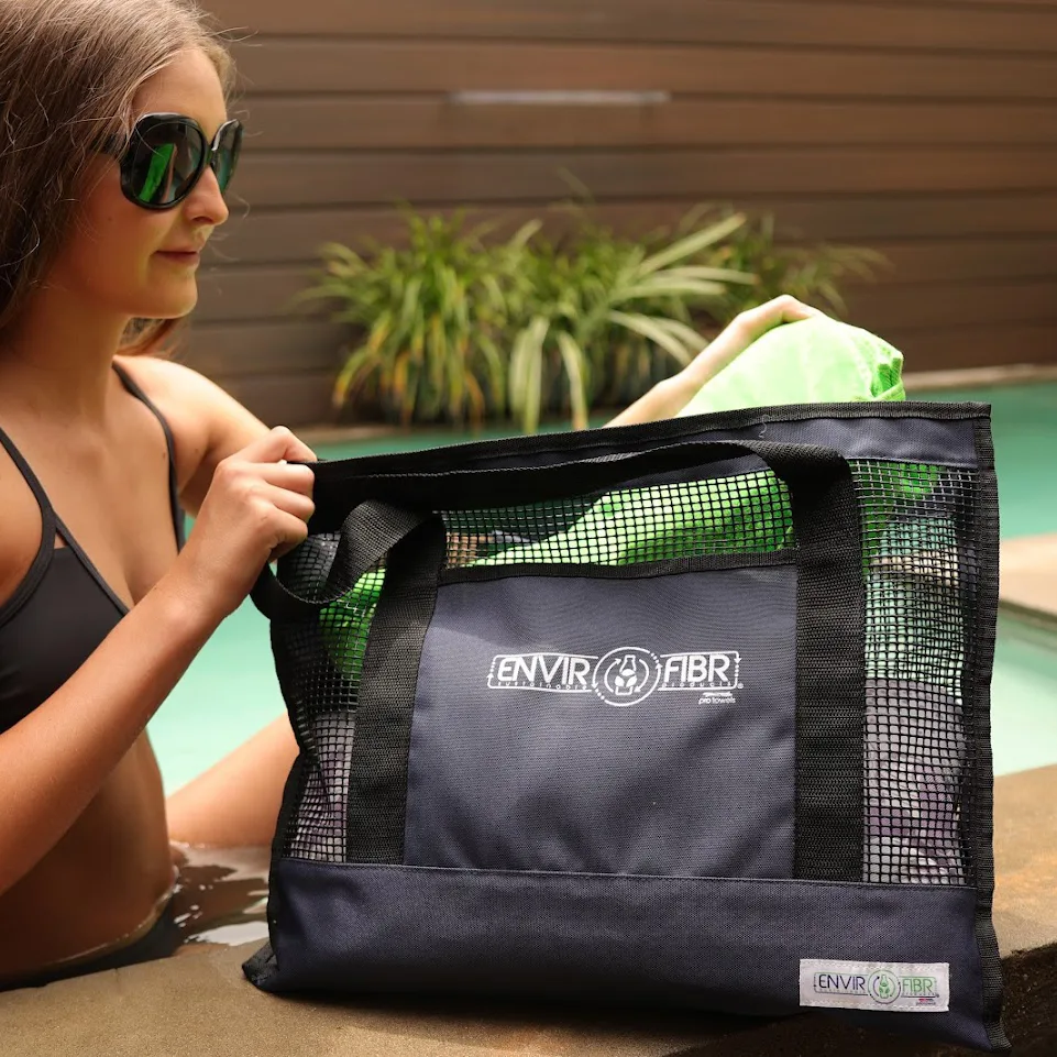EnviroFibr Mesh Eco-Tote Beach Bag
