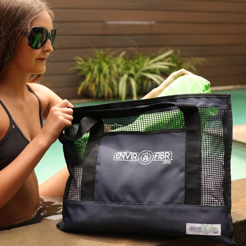 EnviroFibr Mesh Eco-Tote Beach Bag