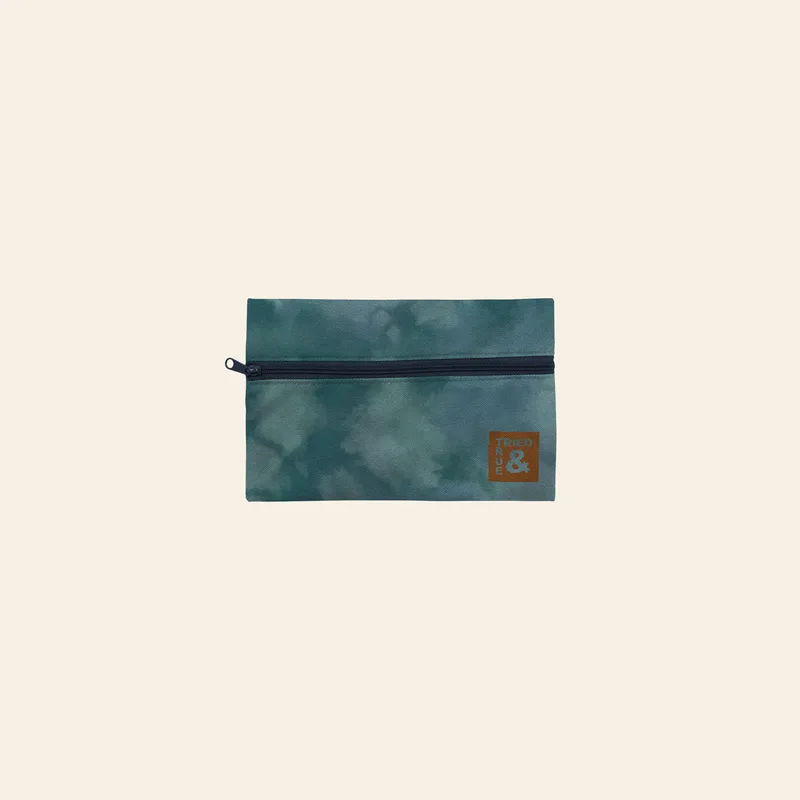 Small Zip Front Pouch (RipStop)-1000D RPET view 2