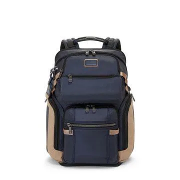Tumi Alpha Bravo Nomadic Backpack- Midnight Navy/Khaki