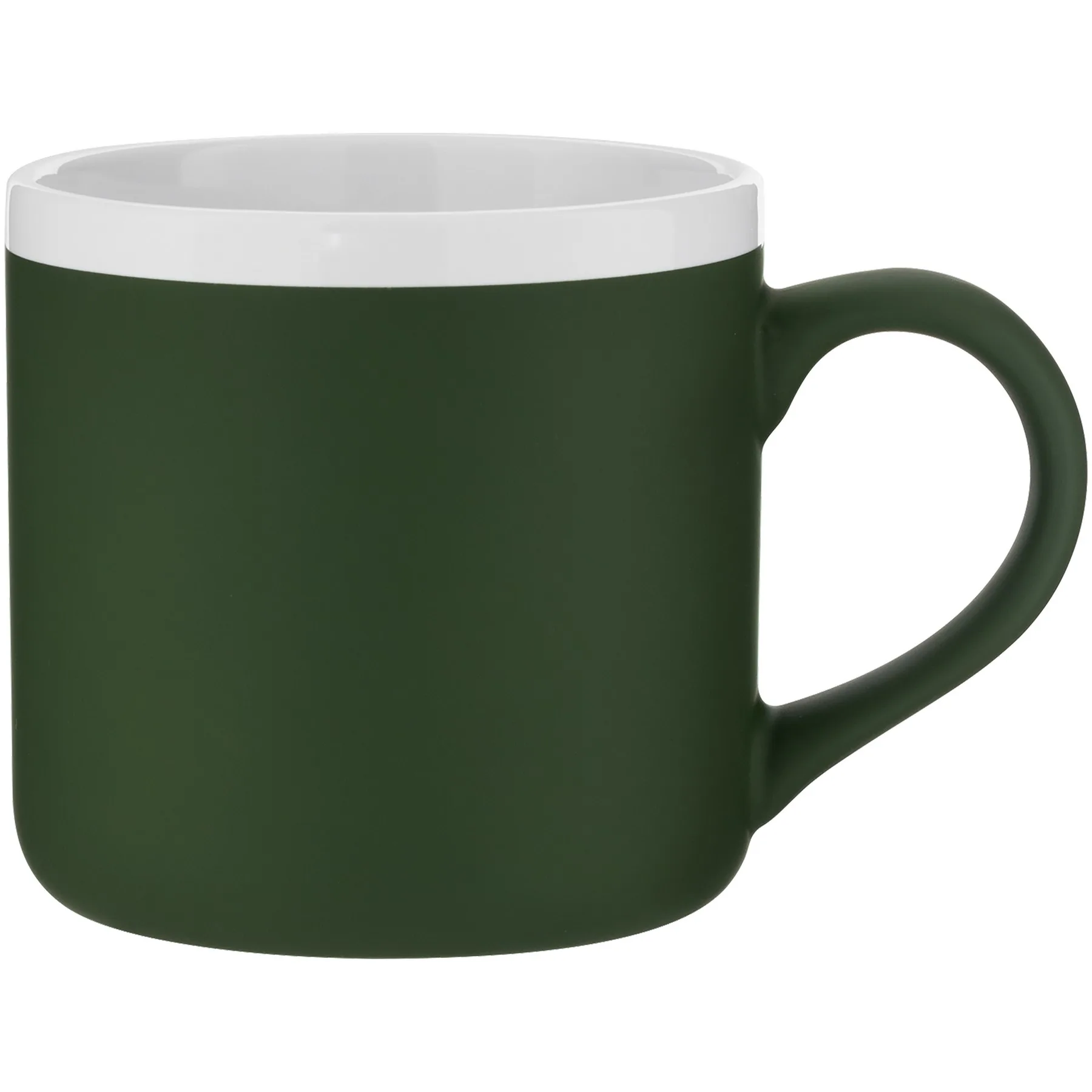 12 oz Elara Ceramic Mug (Forest Green) view 2
