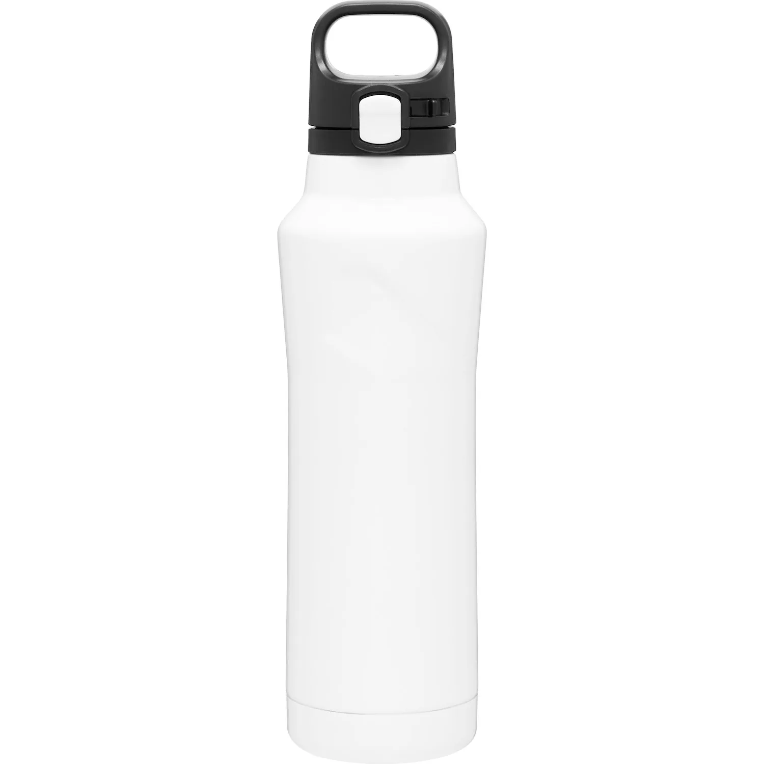 20.9 oz h2go Houston Water Bottle (White) view 2