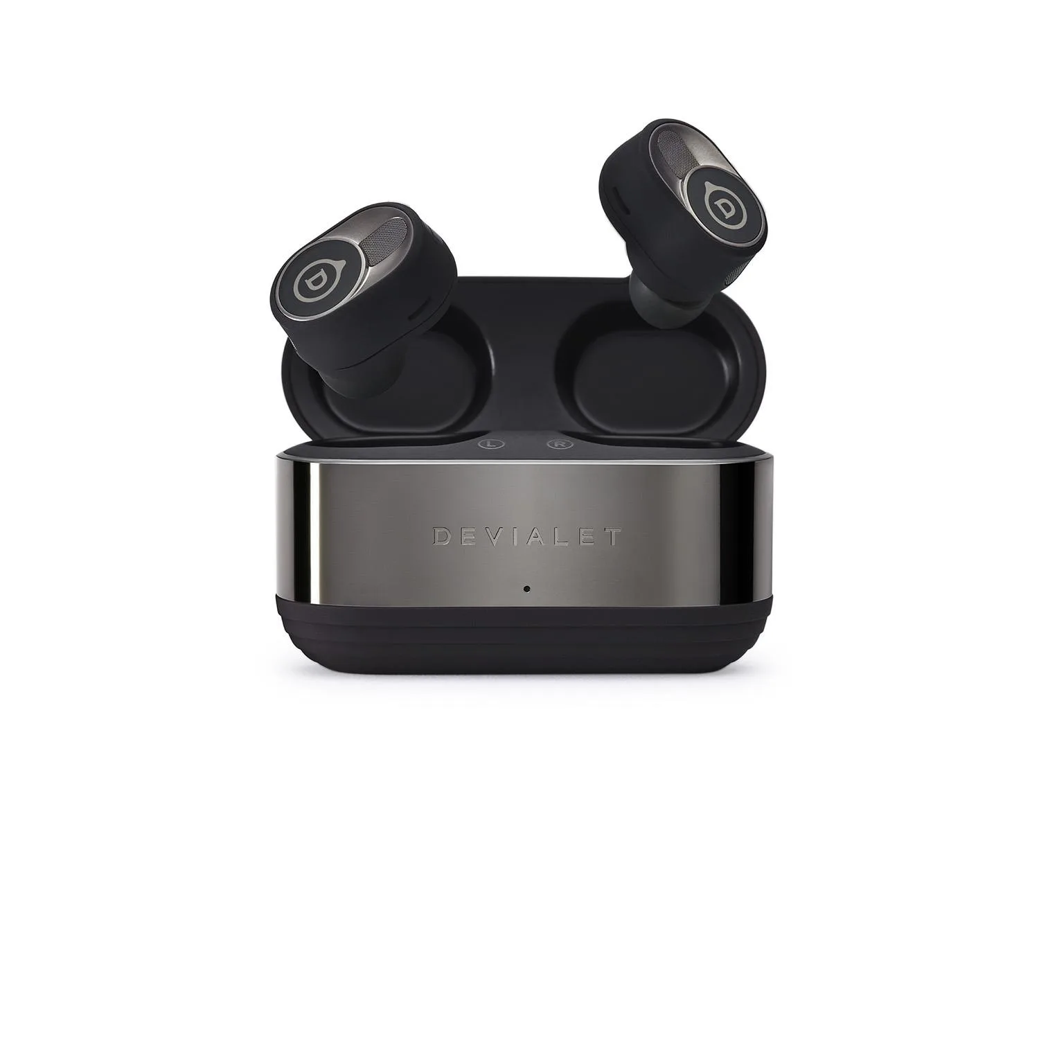 Devialet Gemini Ii Earbuds In Matte Black