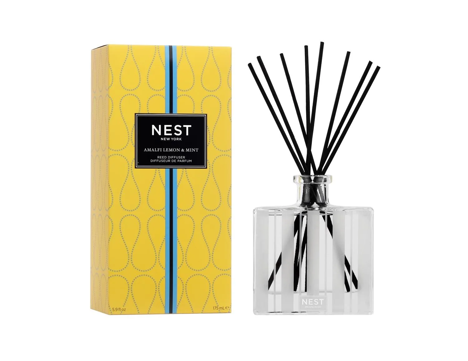 NEST Fragrances Amalfi Lemon & Mint Reed Diffuser