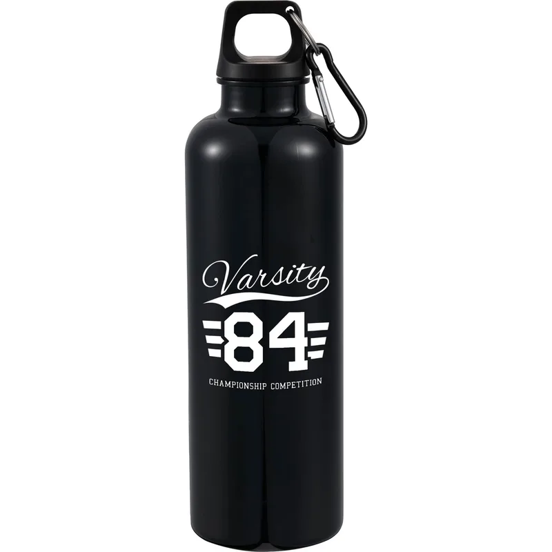 25 Oz. Race Recycled Bottle with Carabiner Clip