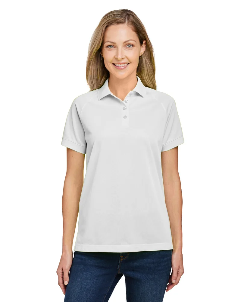 Harriton Women's Charge Snag and Soil Protect Polo Shirt view 6