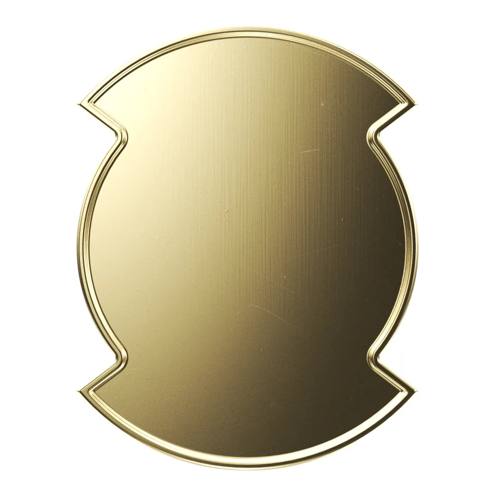 Express Lantern Shaped Lapel Pin w/ Standard Magnet Back (1-3/8" x 1-1/4") view 2