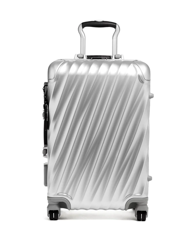 Tumi 19 Degree Aluminum International Expandable Carry-On Luggage - Silver