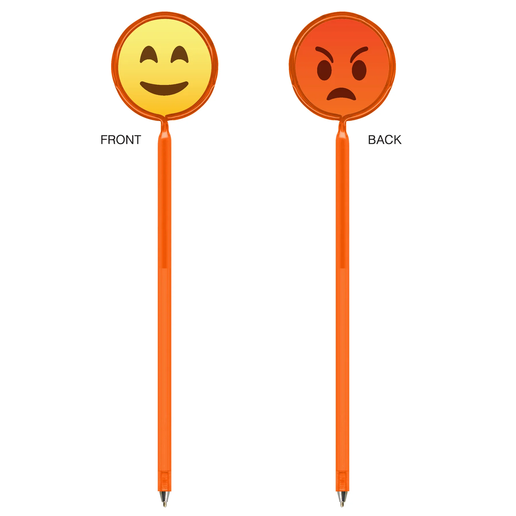 Inkbend Standard Billboard Pens W/ Emoji Happy / Mad Stock Insert view 2