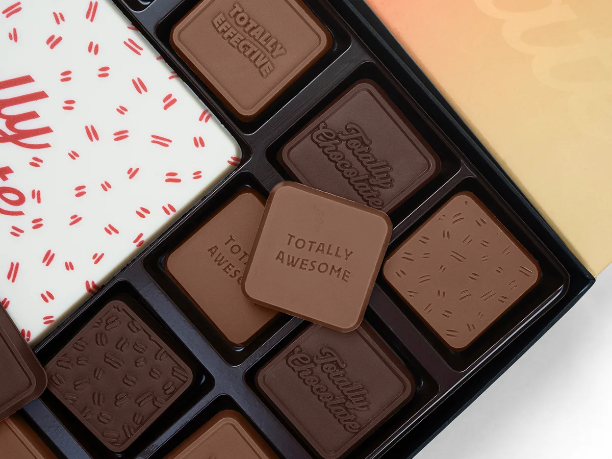 90-Piece Grand Chocolate Gift Set with Classic Custom Packaging view 5