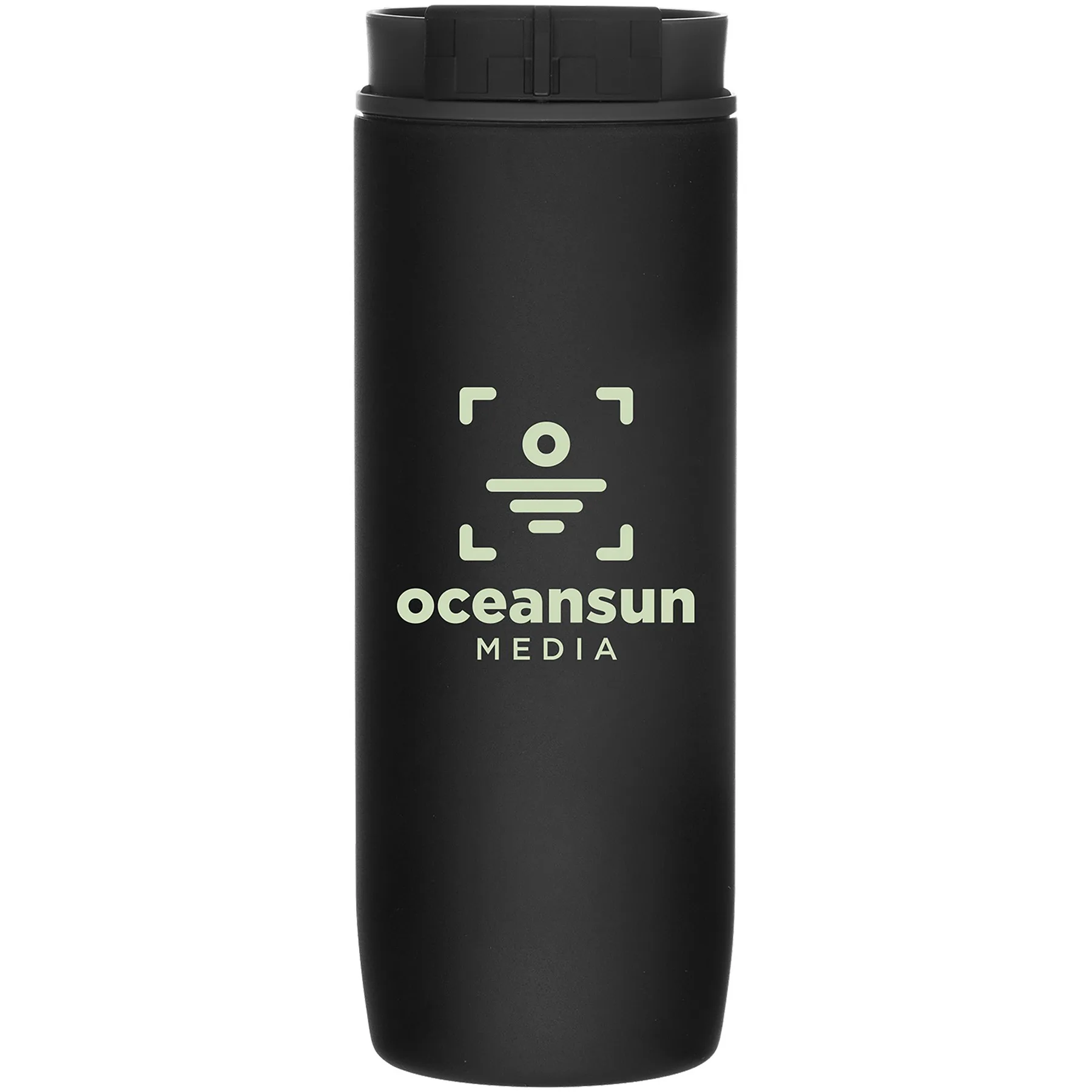 16.9 oz Leto Travel Tumbler (Matte Black)
