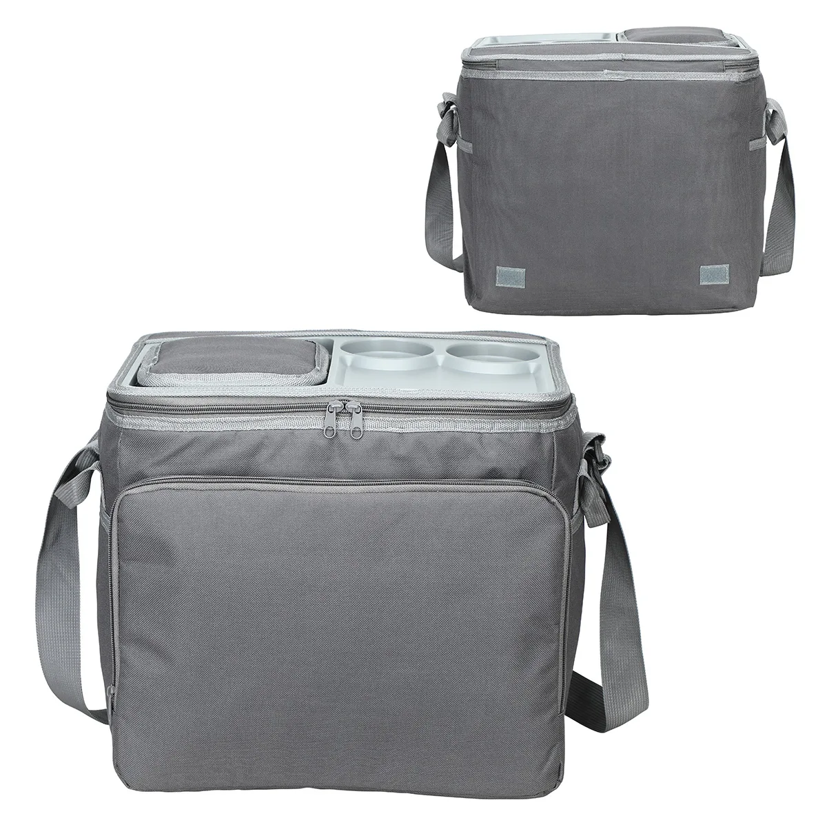 Bivouac 35-Can Collapsible Cooler With Easy-Access Hardshell Top view 2