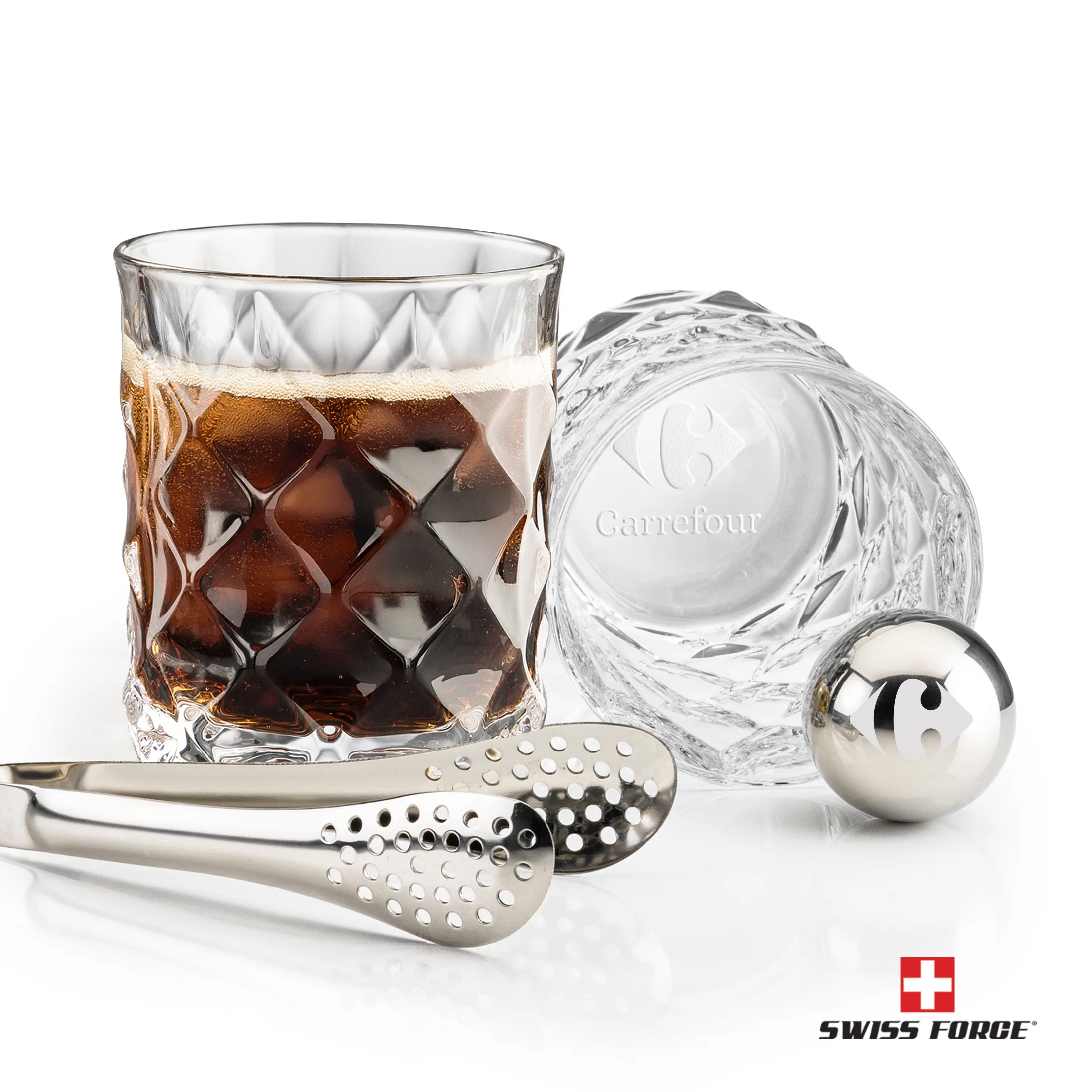 Whiskey Ball Set, Laser Engraving