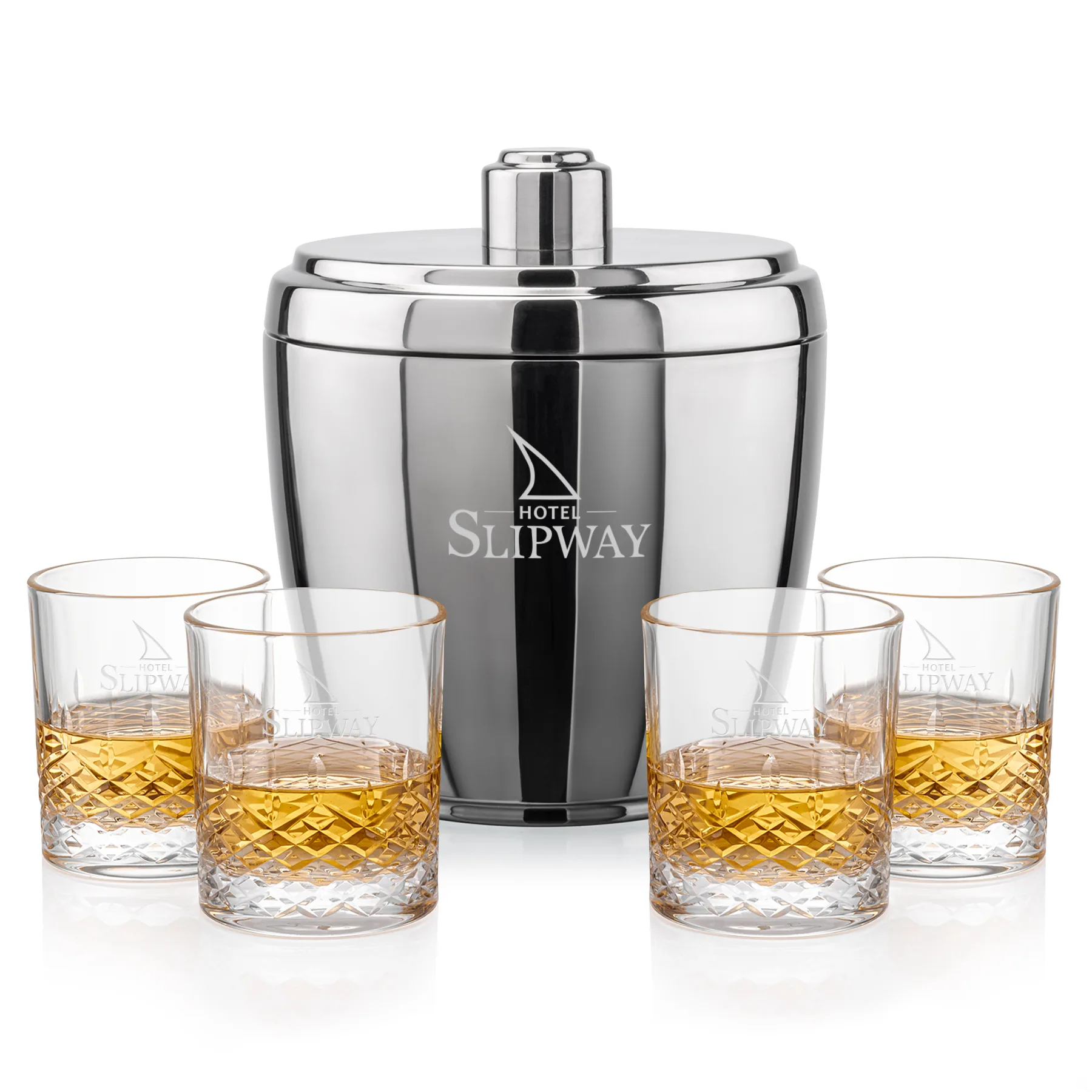 Pescara Bucket Set, Laser Engraving, Set of 5