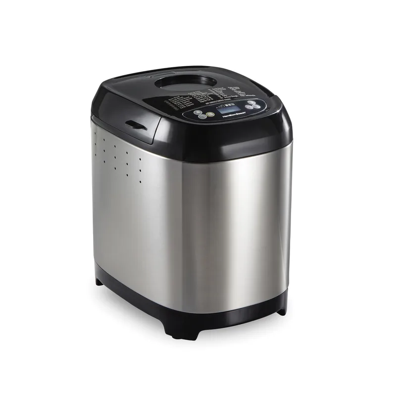 Hamilton Beach Artisan Dough & Bread Maker, 14 Settings, Stainless Steel, 29985