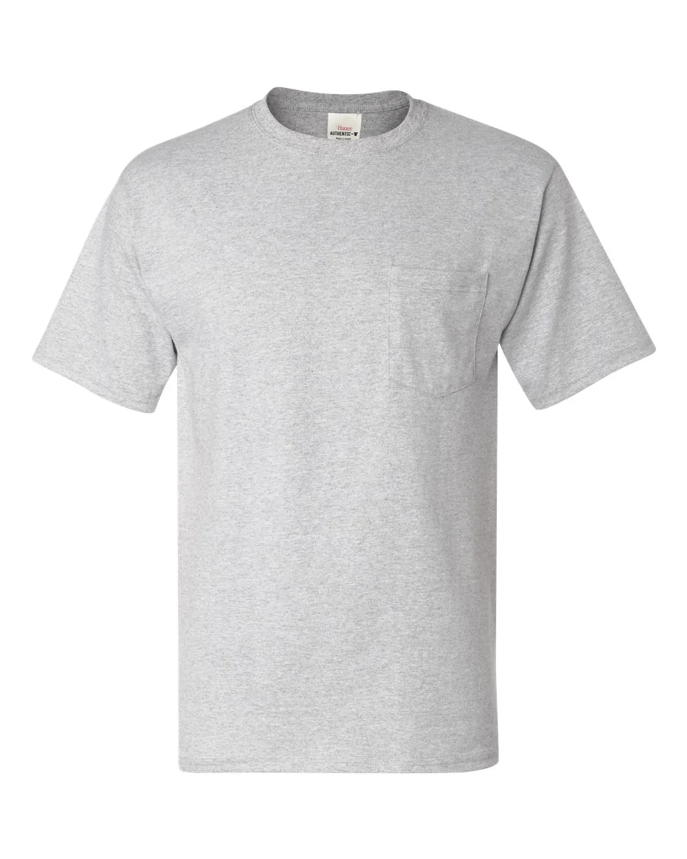 Hanes® Authentic Pocket T-Shirt view 3