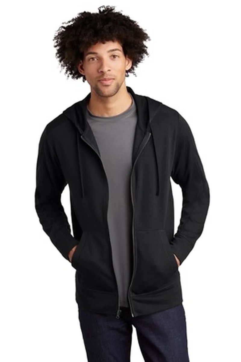 Sport-Tek ® PosiCharge ® Tri-Blend Wicking Fleece Full-Zip Hooded Jacket