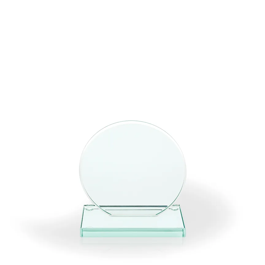 Circle of Success Jade Glass Award, Small view 2