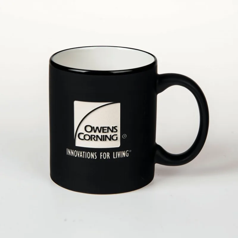 11oz Mondrian Mug - Black/White