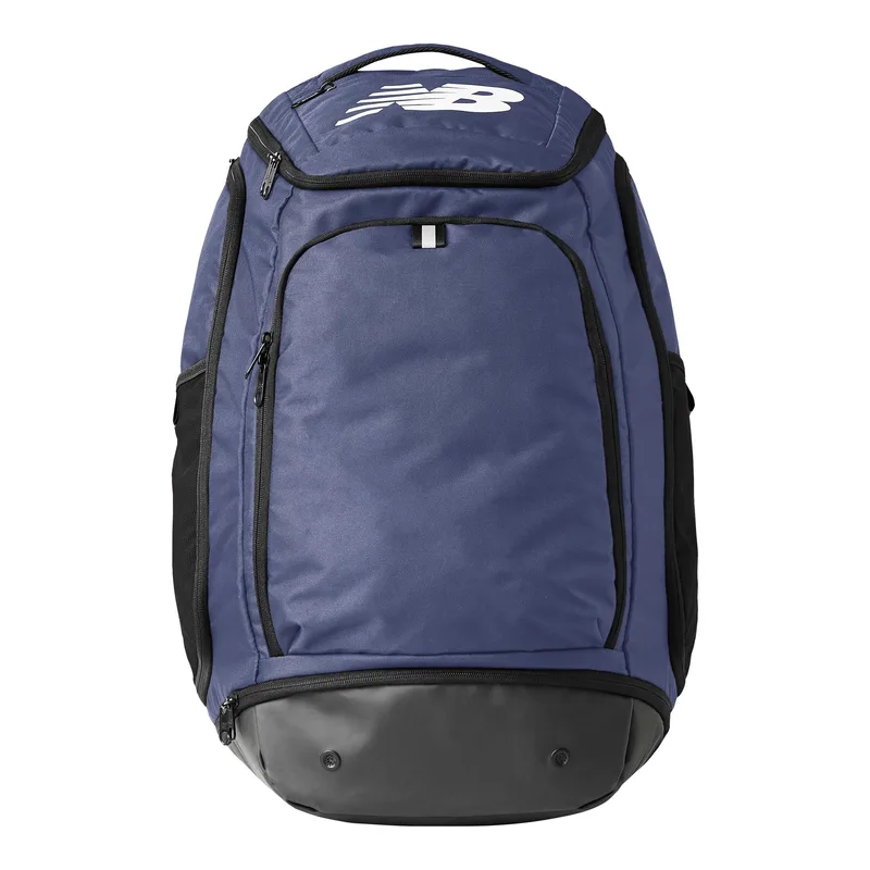 New Balance Navy Team Travel Backpack Size 22.3 X13.6