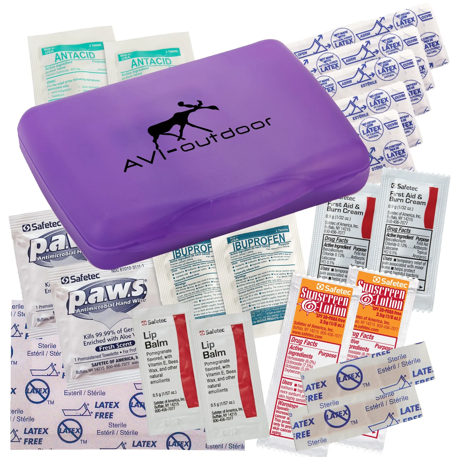 Comfort Care™ Outdoor First Aid Kit — Red