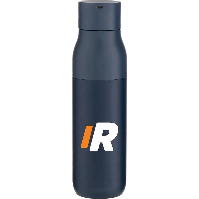 17 oz Larq Purevis Water Bottle (Monaco Blue)