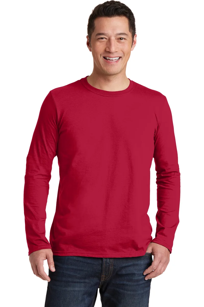 Gildan Softstyle® Long Sleeve T-Shirt. view 3