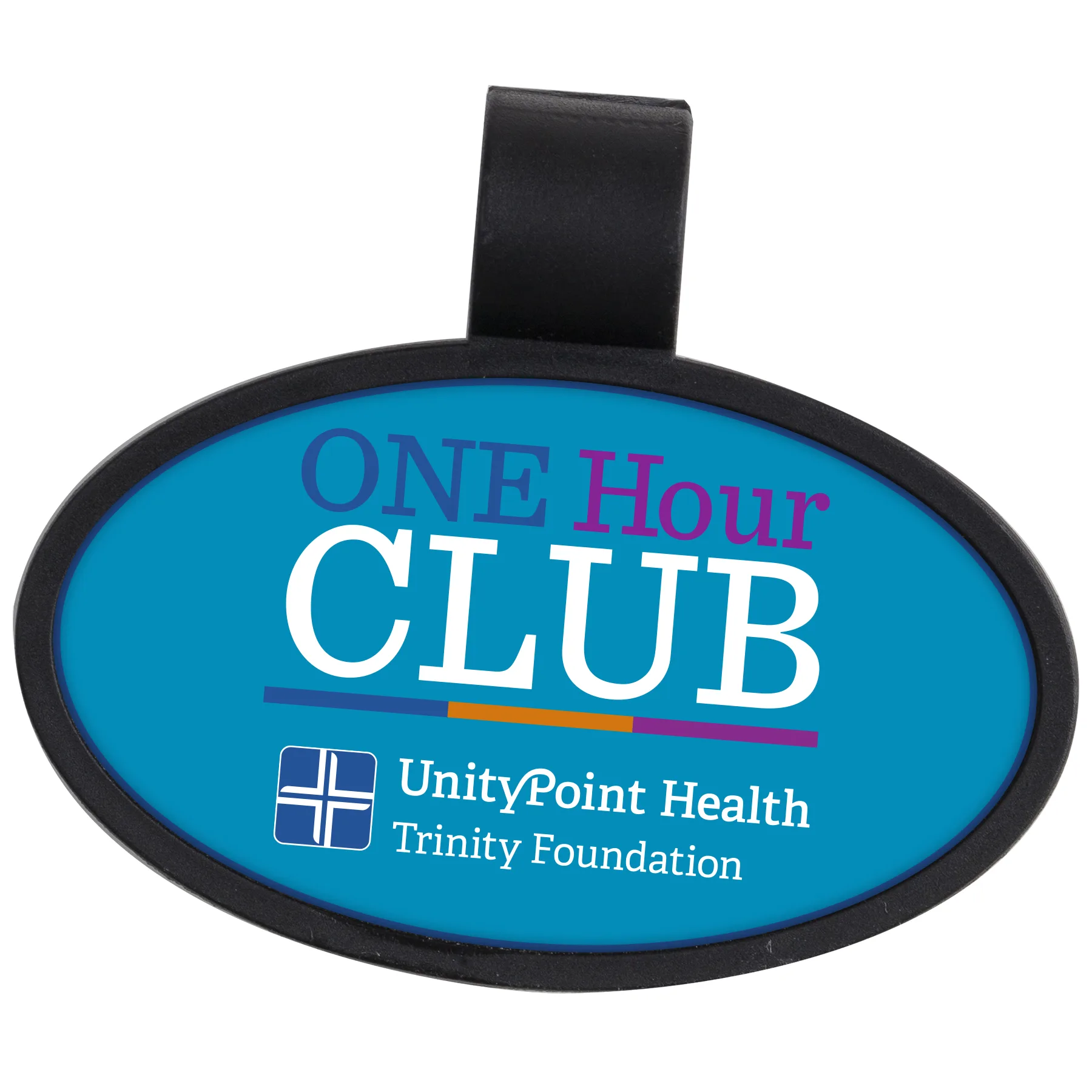 Anti-Microbial Oval Stethoscope ID Tag view 3